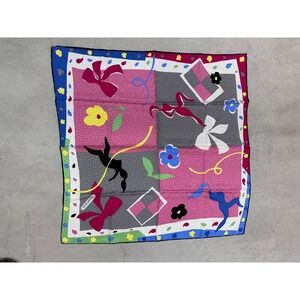 Stunning Tiffany & Co Silk Floral Embossed Scarf‎